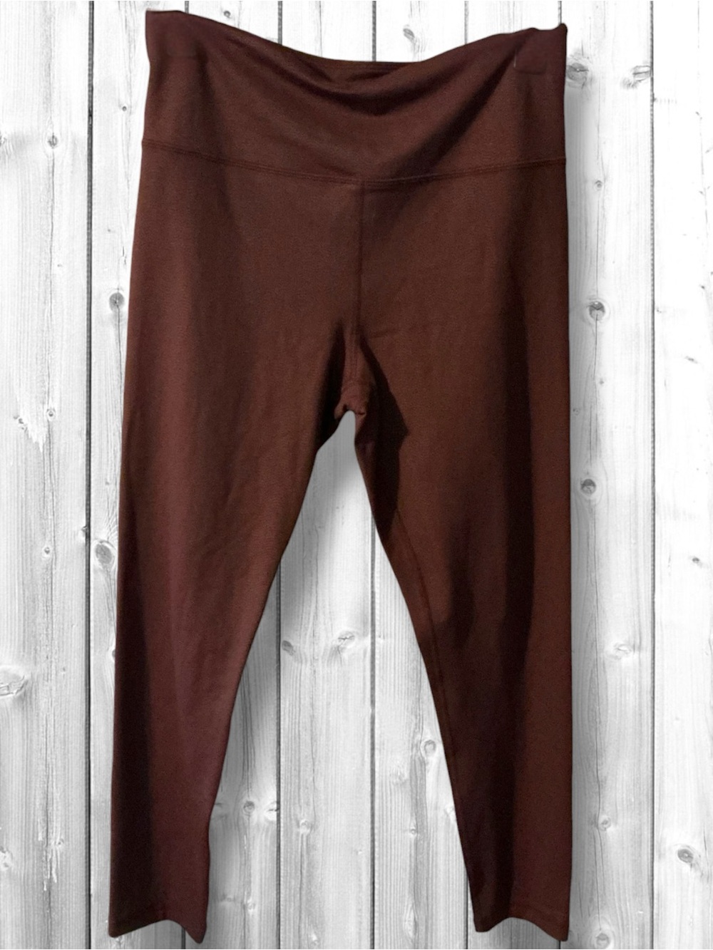 🌹NWOT-Zyia Active High-Waist Deep Burgundy Leggings